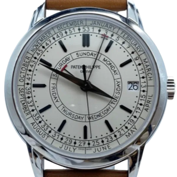 パテック フィリップ コンプリケーション ウィークリー カレンダー SS シルバー 5212A-001