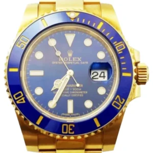 ロレックス サブマリーナー デイト YG ブルー 116618LB