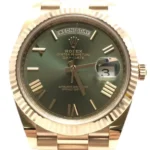 ロレックス デイデイト RG オリーブ 228235