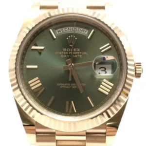 ロレックス デイデイト RG オリーブ 228235