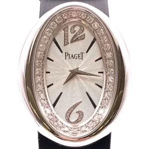 ピアジェ ライムライト マジックアワー P10442 WG/レザー シルバー