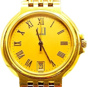 ダンヒル 22 QLUM YG ゴールド