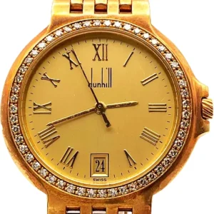 ダンヒル 22QTSM 18CT ゴールド