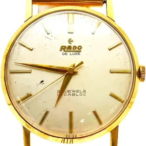 ラドー DE LUXE R50087 K18 ホワイト