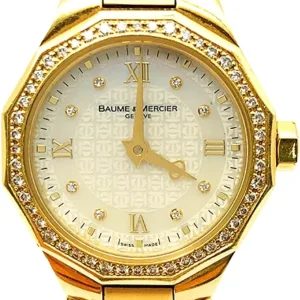 ボーム&メルシエ 5099343 YG 電池式 シルバー