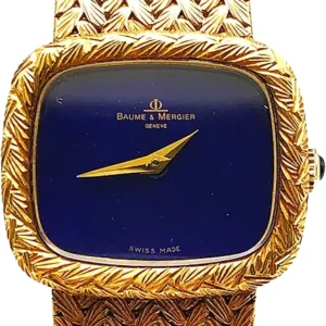 ボーム&メルシエ YG 手巻式 ブルー