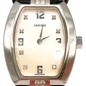 コンコルド 61-C1-1433 71/113S S11 18K/レザー 電池式 ホワイト