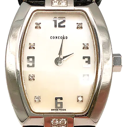 コンコルド 61-C1-1433 71/113S S11 18K/レザー 電池式 ホワイト