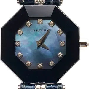 センチュリー タイムジェム WG/レザー 電池式 ブルー