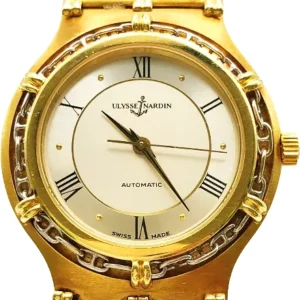 ユリスナルダン 1313 18K 自動巻式 ゴールド