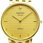 ウォルサム 金時計 YG 電池式 ゴールドの参考買取価格