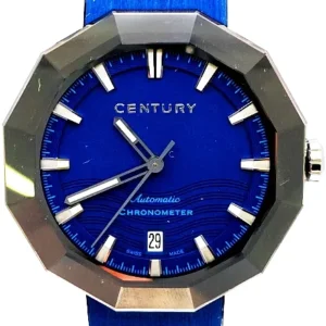 センチュリー 146873 SS/ラバー 自動巻式 ブルー
