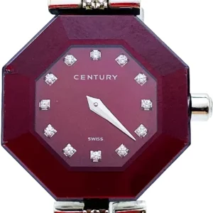 センチュリー タイムジェム K18 電池式 レッド