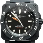 ベル&ロス DIVER BLACK MATTE BR 03-92-DIV-C-01296 セラミック/ラバー 自動巻式 ブラックの買取実績