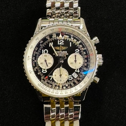 ブライトリング ナビタイマー クロノグラフ ブラック