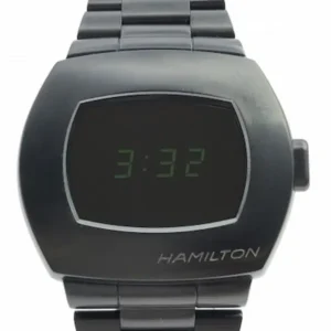 ハミルトン アメリカン クラシック PSR MTX DIGITAL H52434130 SS 電池式 ブラック