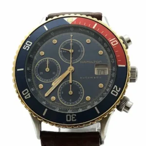 ハミルトン HTC 9060BC SS 自動巻式 ネイビー