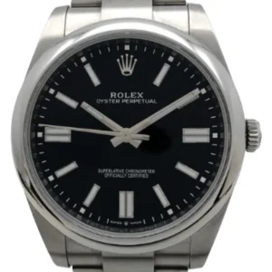 ロレックス オイスターパーペチュアル 124300 ブラック