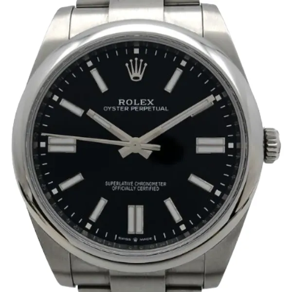 ロレックス オイスターパーペチュアル 124300 ブラック