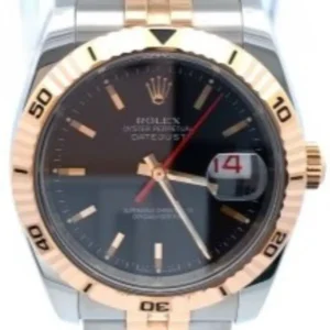 ロレックス デイトジャスト　ターノグラフ 116261 　ブラック