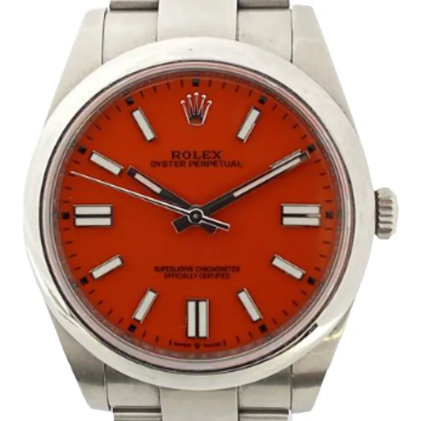 ロレックス オイスターパーペチュアル 124300 オレンジ