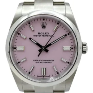 ロレックス オイスターパーペチュアル 126000 ピンク