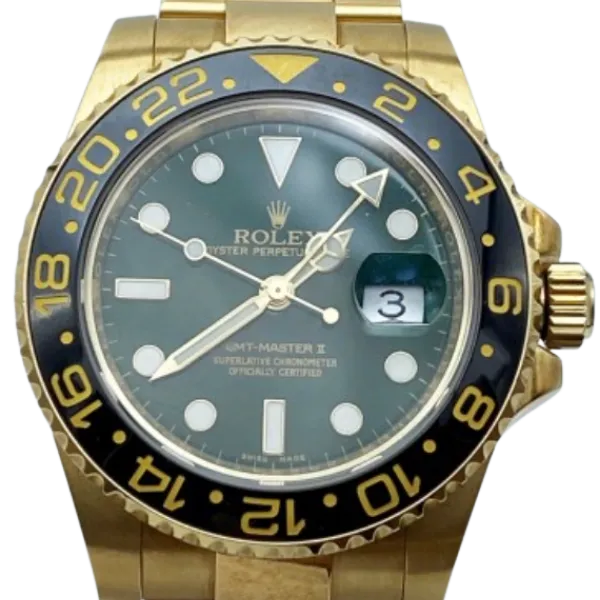 ロレックス GMTマスターⅡ 116718LN グリーン