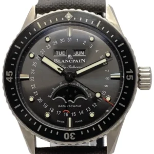ブランパン フィフティ ファゾムス バチスカーフ コンプリートカレンダー ムーンフェイズ 5054-1210-G52A