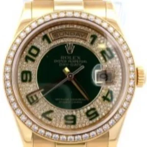 ロレックス デイデイト　50周年記念モデル 118348　グリーン