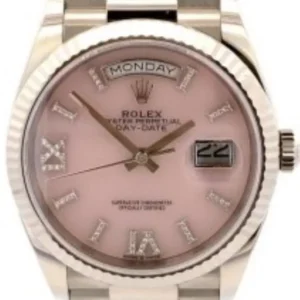 ロレックス デイデイト 128239　ピンク　　ローマインデックス