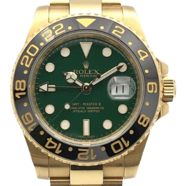 ロレックス GMTマスターⅡ 116718LN グリーン