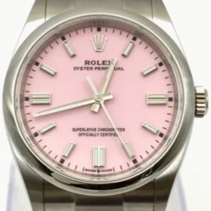 ロレックス オイスターパーペチュアル 126000　ピンク