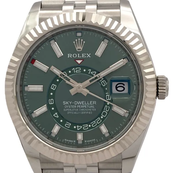 ロレックス スカイドゥエラー 336934 グリーン