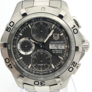 タグ・ホイヤー ニューアクアレーサー クロノグラフ デイデイト CAF5011