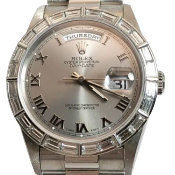 ロレックス デイデイト 18366 シルバー