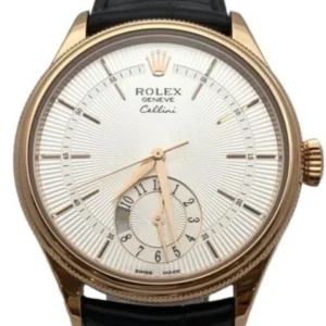 ロレックス チェリーニ デュアルタイム 50525　シルバー