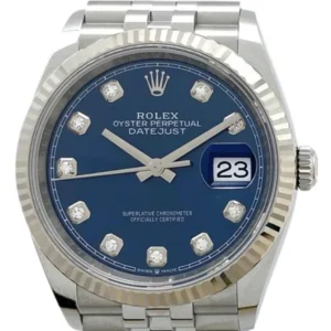 ロレックス デイトジャスト 126234G ブルー