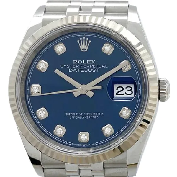 ロレックス デイトジャスト 126234G ブルー