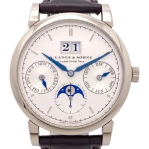 ランゲ&ゾーネ サクソニア アニュアルカレンダー 330.026E/LS3303AP シルバー