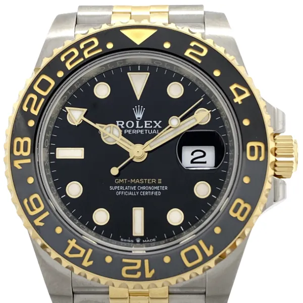 ロレックス GMTマスターⅡ 126713GRNR ブラック
