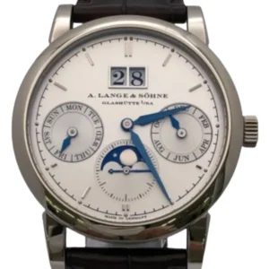 ランゲ&ゾーネ サクソニア アニュアルカレンダー 330.026E/LS3303AP シルバー