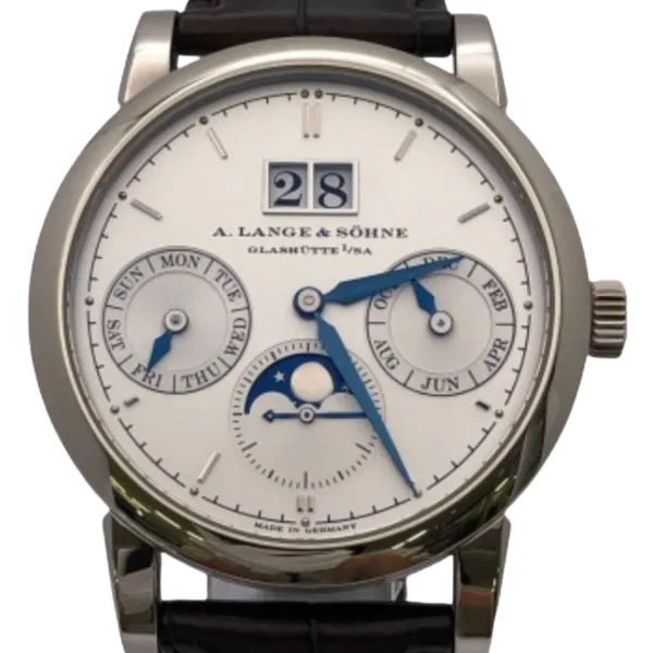 ランゲ&ゾーネ サクソニア アニュアルカレンダー 330.026E/LS3303AP シルバー