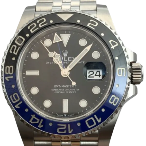 ロレックス GMTマスターII 126710BLNR ブラック