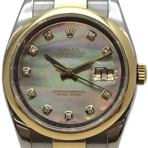 ロレックス デイトジャスト 116203NG　ホワイトシェル