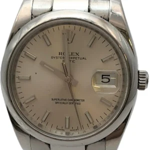 ロレックス オイスターパーペチュアルデイト 115200　シルバー