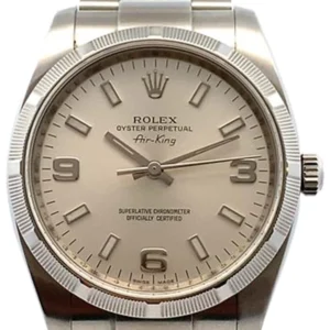 ロレックス エアキング 114210  シルバー