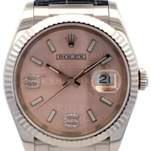 ロレックス デイトジャスト 116139 ピンク