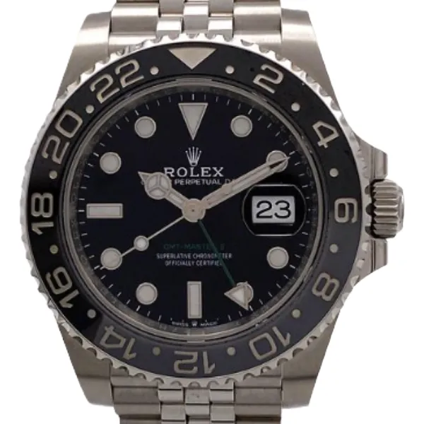 ロレックス GMTマスターⅡ 126710GRNRブラックSS