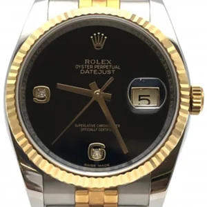 ロレックス デイトジャスト 116233 2BR オニキス