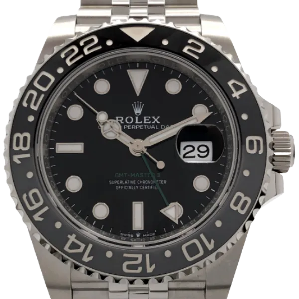 ロレックス GMTマスターⅡ 126710GRNR ブラック
